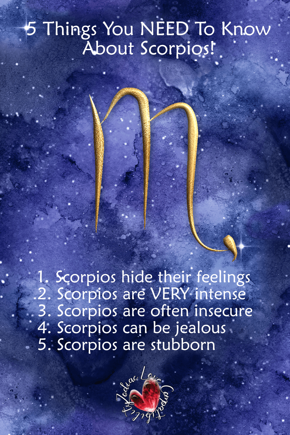 things to know about scorpios